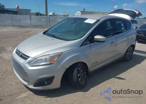 2017 Ford C-Max Hybrid Titanium z USA, uszkodzony, nr VIN 1FADP5DUXHL118550